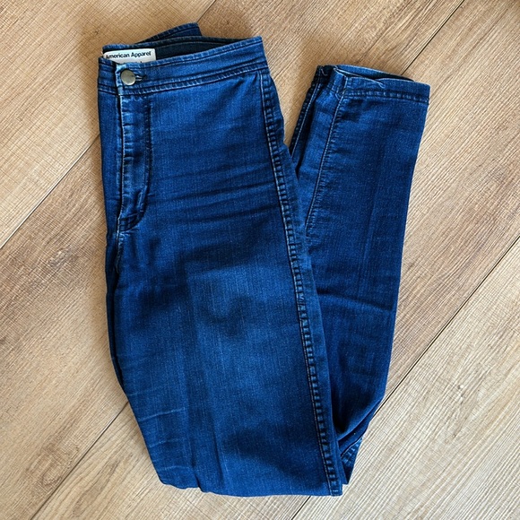 American Apparel Easy Jean Dark Wash - Picture 6 of 6